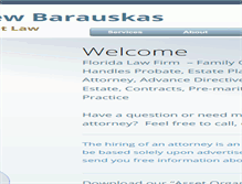 Tablet Screenshot of barauskas.com